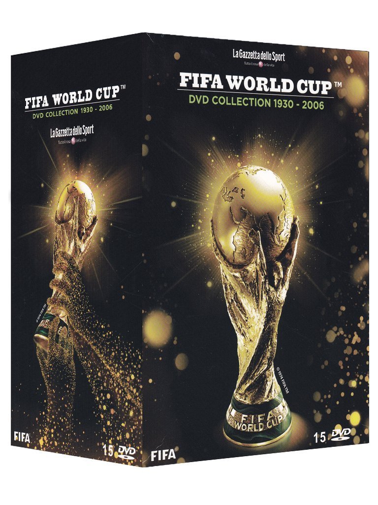 fifa world cup 1930 - 2006 (15dvd) box set dvd Italian Import